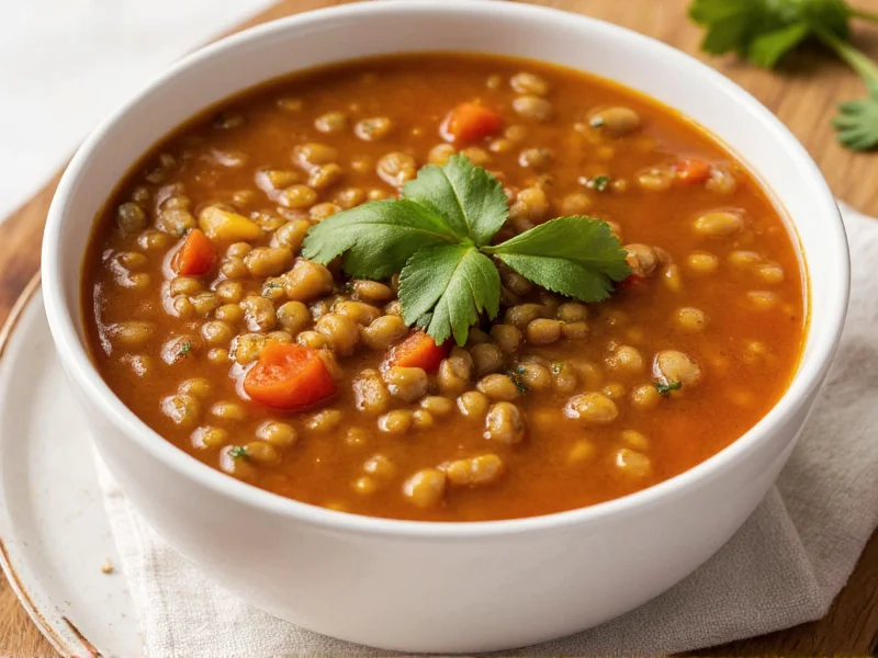 Lentil Soup Nutrition Facts: Complete Breakdown & Benefits