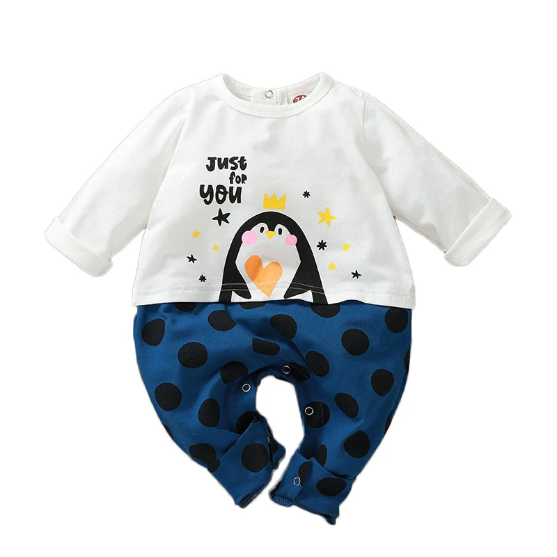 

Fashion comfortable breathable costume clothes children boy jumpsuit kids infant newborn winter baby romper