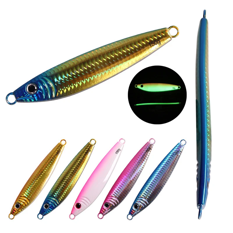 

Japan hot sale new mold S-curved shape Fast sinking lead metal switch Jig lure slow pitch jigging lure