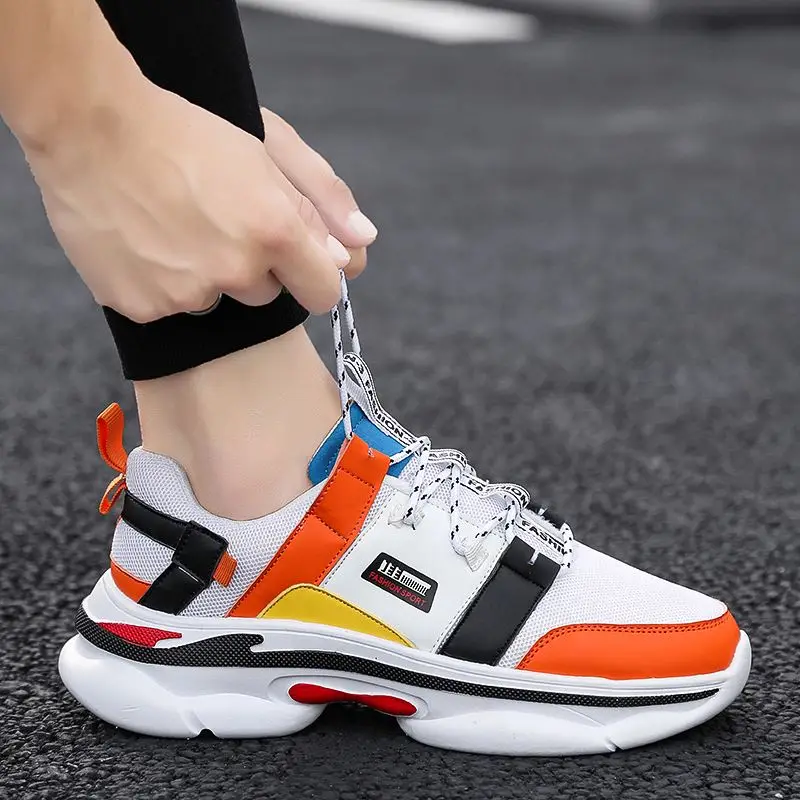 

2021 Summer New Casual Breathable Sports Running Sneakers Shoes for Men, Optional