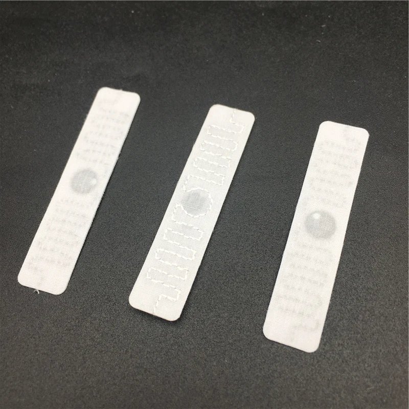 

Brand new laundry cloth tag tracking management system laundry bag tags washable high temperature laundry tag, White