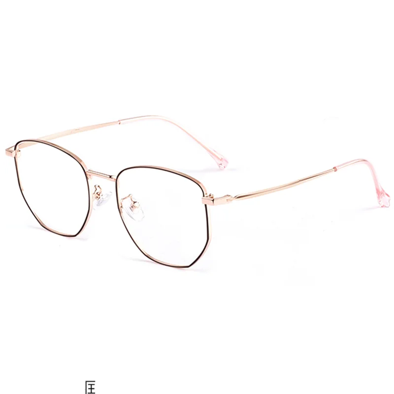 

Shenzhen Ip Two Color Plating 2019 Modern Lot Eyes Glasses Latest Optical Frame, Five color(accept customization)