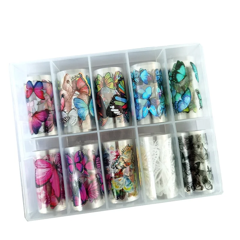 

Factory Sale Nail Art 3D Butterfly Nail Foil For Nail Art Sticker Decoration, Customers' requirements