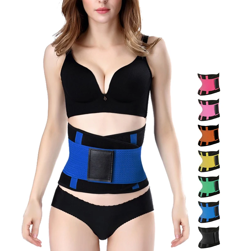 

Custom Logo Spandex Women Shaper Mesh Waist Trainer