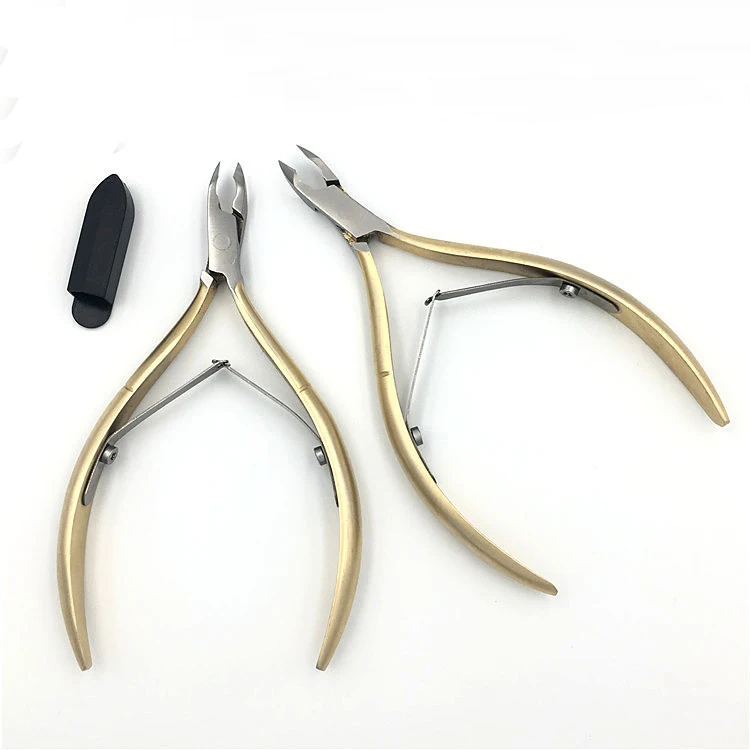 

Cuticle Trimmer Cuticle Nippers Nail Art Clipper with Safety ,Professional Stainless Steel, -1/2 Jaw Dead Skin Remover