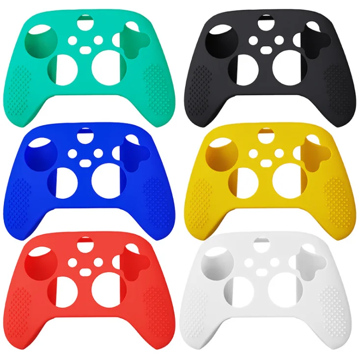 

6 Colors For XBOX Series Silicone Case For XBOX ONE / S / X Controller Protective Rubber Case Soft Skin Cover Accessories
