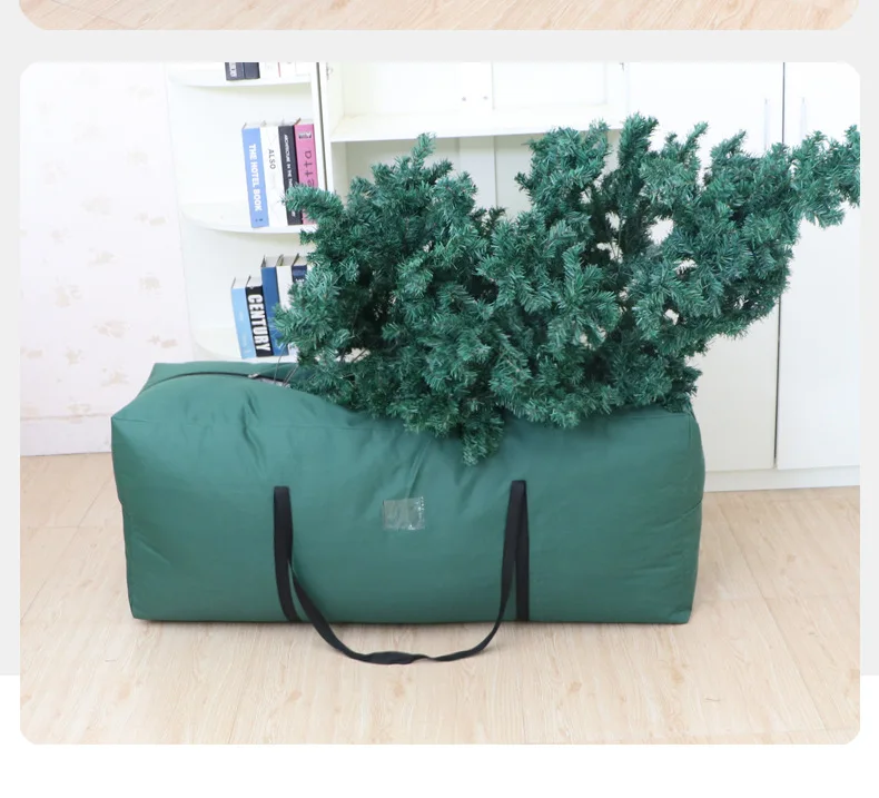 

Wholesale Factory Christmas Light decoration storage Bag foldable zip tote round Holiday Christmas Tree Lights Bulbs Organizer