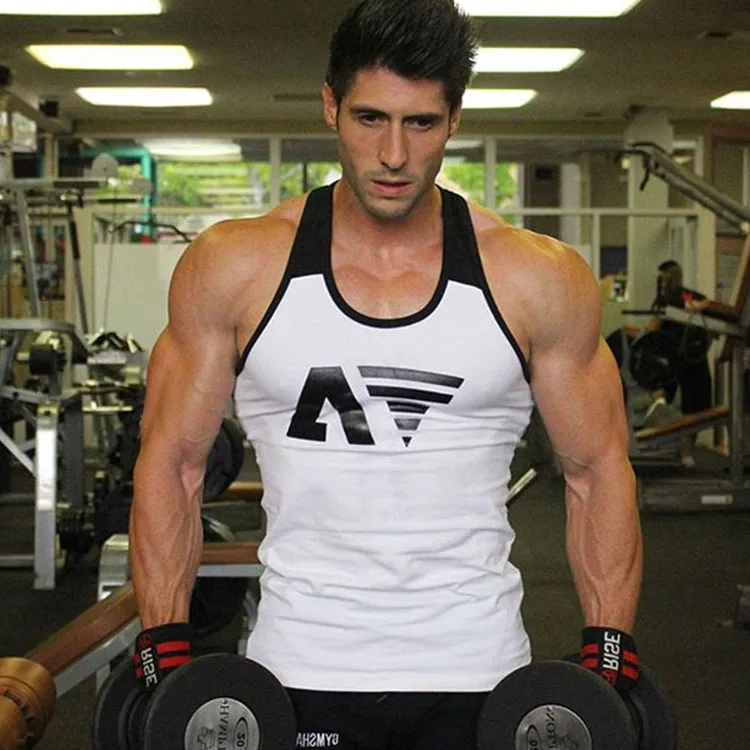 

2021 Ladies Grey Yoga Tank Top Singlet Sport Clothes Mens Gym Vest for Men