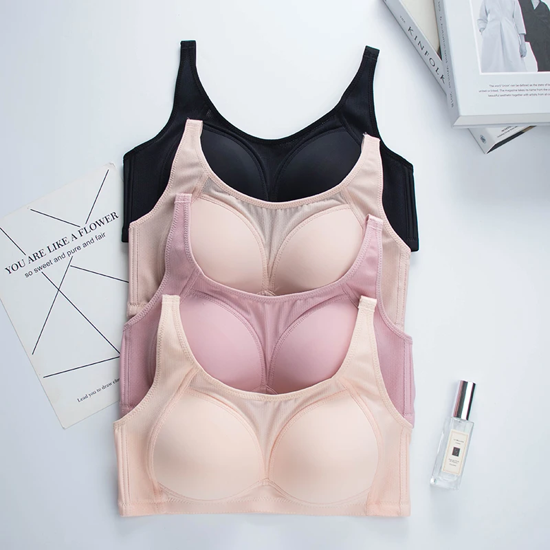 

New model push up plus size big wireless Women Bra
