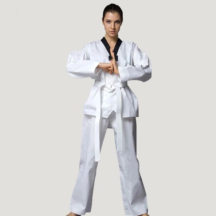 

Customized Logo Dobok Taekwondo Uniform, White