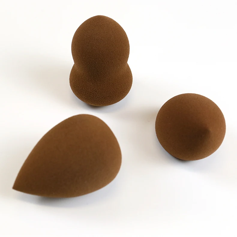 

Custom Logo On Sponge Body And Package Private Label Makeup Sponge Packaging, Multiple colors