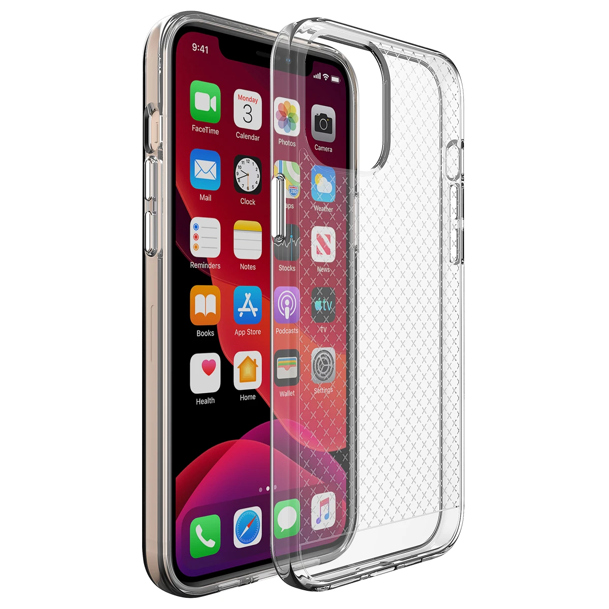 

OEM ODM 1mm 1.5mm Light Original Crystal Clear TPU Slim Cell Phone Cover Case For iPhone 12 Mini 11 Pro X XS XR Max 8 7 6S Plus