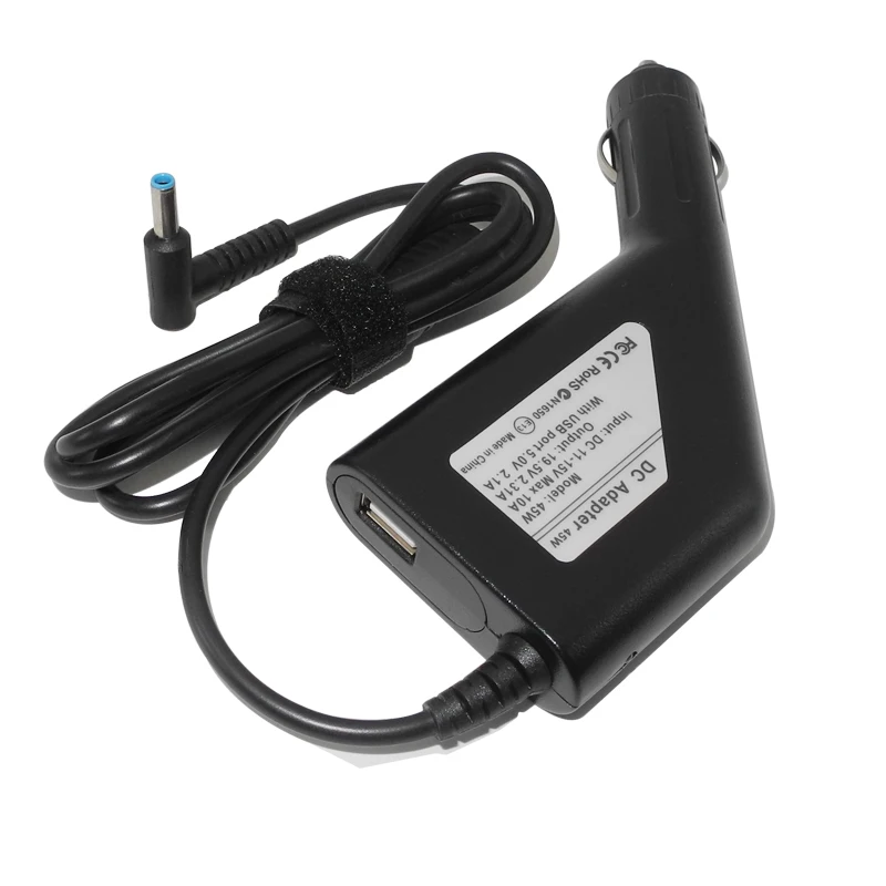 19.5v 2.31a Laptop Dc Car Charger Power Adapter Para Hp Elitebook 820