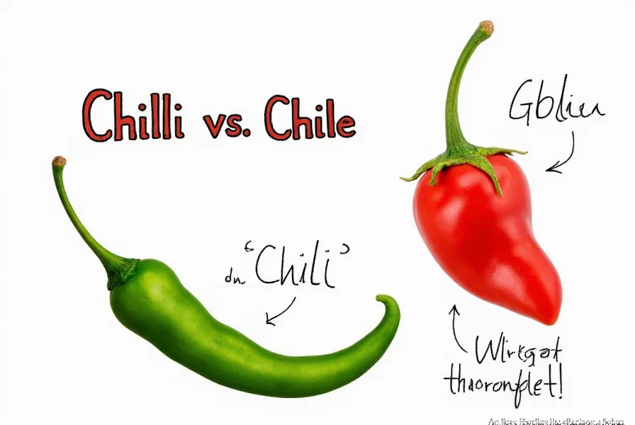 chili vs chile a spicy guide for enthusiasts and pros
