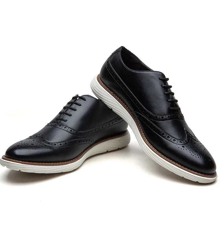 

Men's Dress Shoes Brogue Formal Lace Up Oxfords Shoes