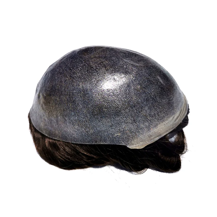 

100% Euro-touch Indian Human Hair Toupee Hair Replacement for Men