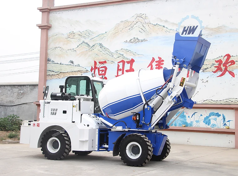Mini Truck Concrete Mixer 3.5m3 Self Loading Concrete Mixer Truck Buy