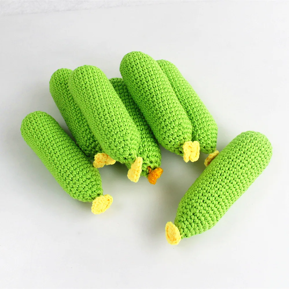 Factory Price Handmade Crochet Soft Fruits And Vegetables For Baby