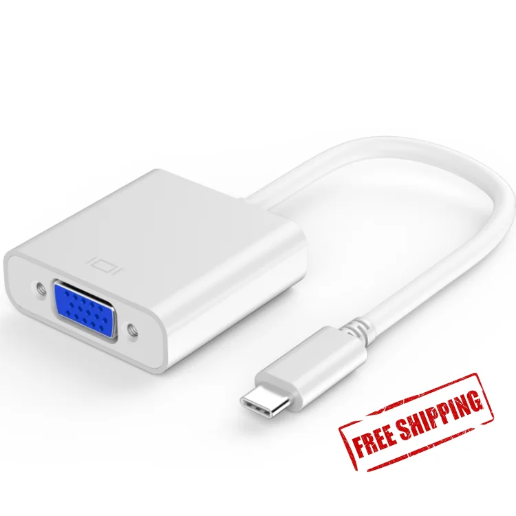 

Free shipping CableCreation Gold (Type c)USB 3.1 USB-C to Adapter (DP Alt Mode) for Apple The New Macbook Chromebook, Whit /black