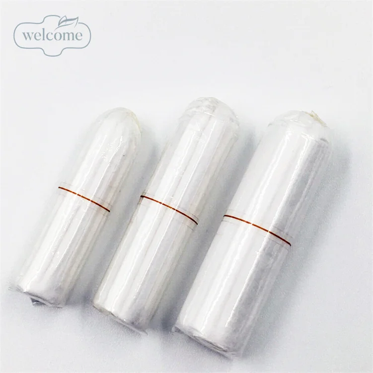 

Organic tampon customized packages with private label small order quantity welcome