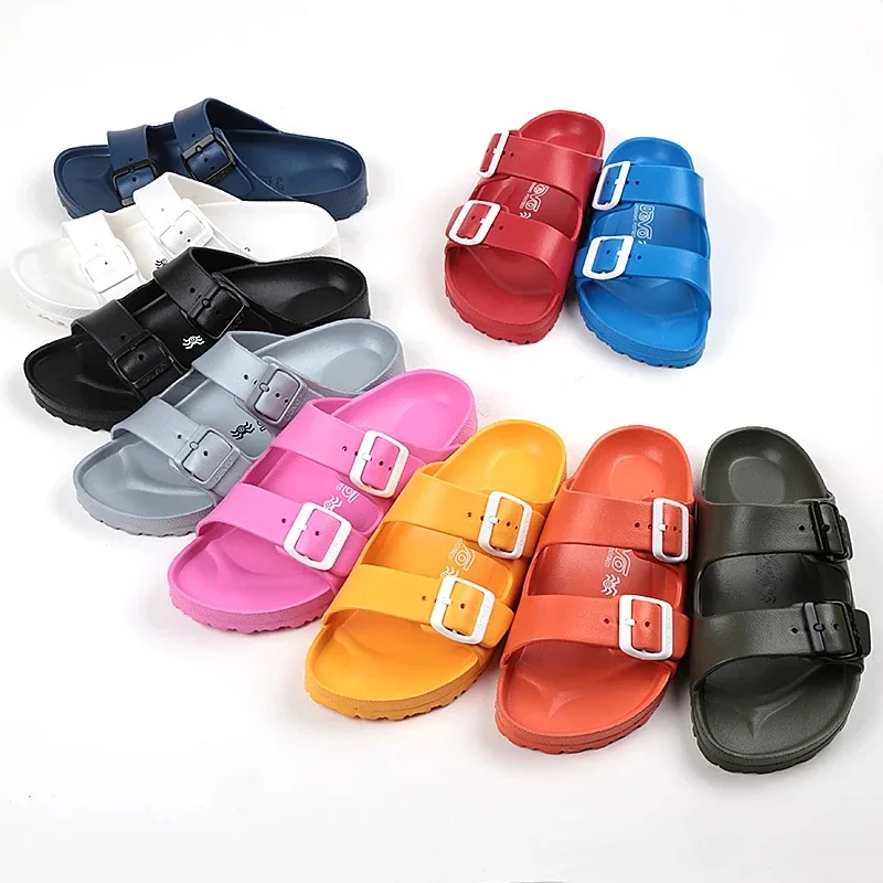 

Women 2019 Shoes Custom Slide Sandal Colorful Flat Rubber Slide Slippers Children Cross Sandal