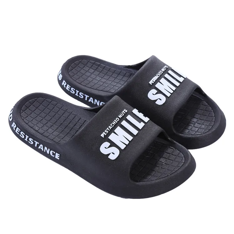 

Trendy Slippers Summer And Korean Fashion Wear Casual Beach Sandals Antiskid Couple Slippers, As picture
