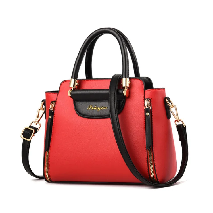 

Hot Sale Women Shoulder Bags bolso de mano Contrast Color Bags Wom Handbags Ladi European Style Crossbody Handbags, Multi