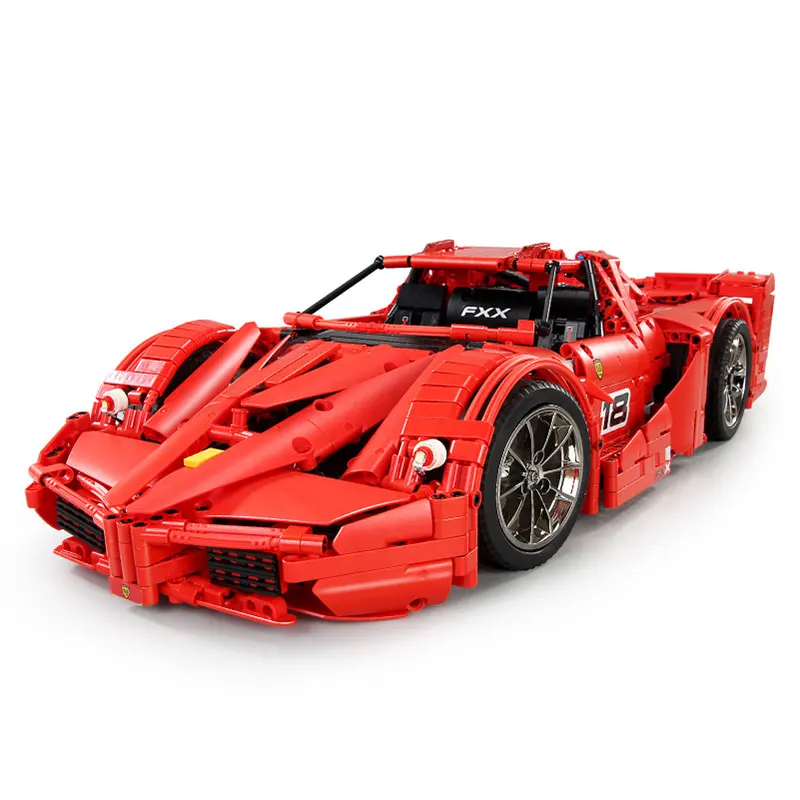 

2101 pcs 1:8 legoingly technic voiture Simulation sports car building blocks bricks sets, Red
