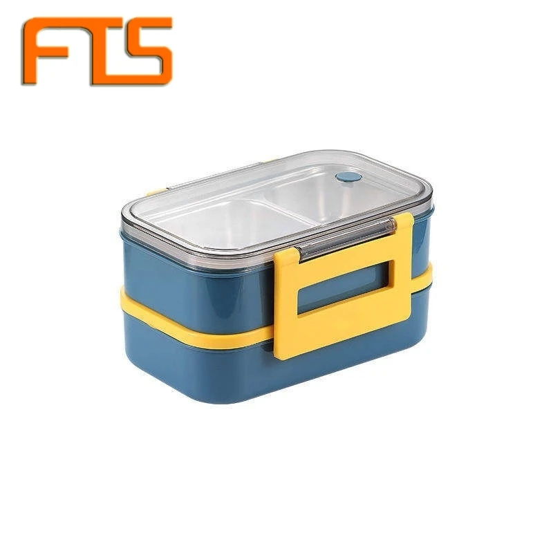 

FTS Double Layer Lunch Stainless Steel Thermal Insulated Isolated Lunch Box