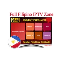 

1 months 3months Excellent Filipino IPTV Channels M3U Subscription TV Box 10000+LIVE/5000+VOD Reseller Panel Free Test Code