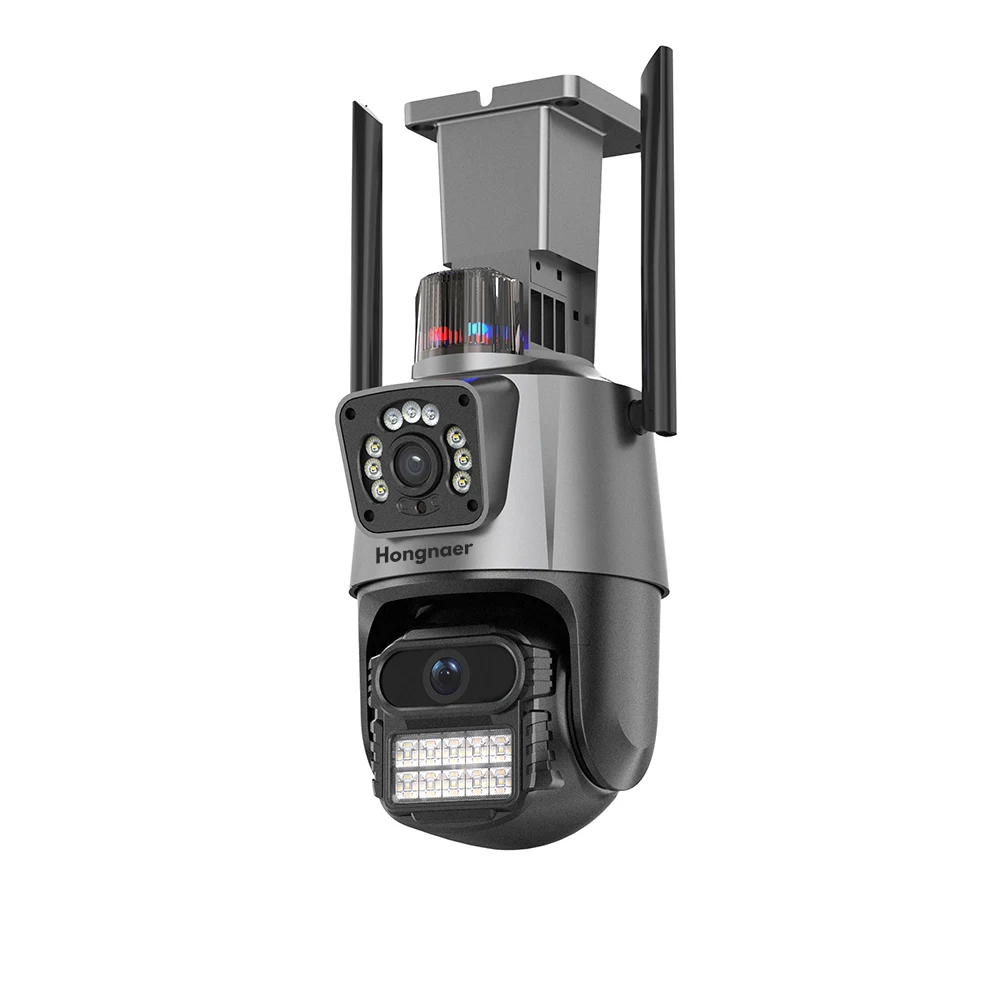 

Hongnaer AI Tracking 6MP WiFi Outdoor Camera ICSEE Motion Detection Waterproof Audio Network CCTV Camera
