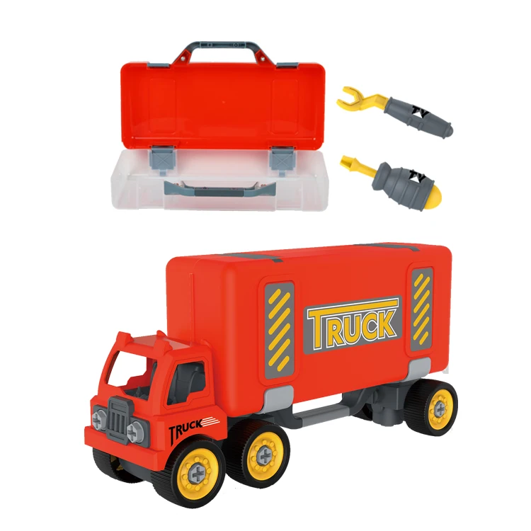 Hot selling Educational Toys Diy Truck Assembly Construction Truck Assembly Car For Children