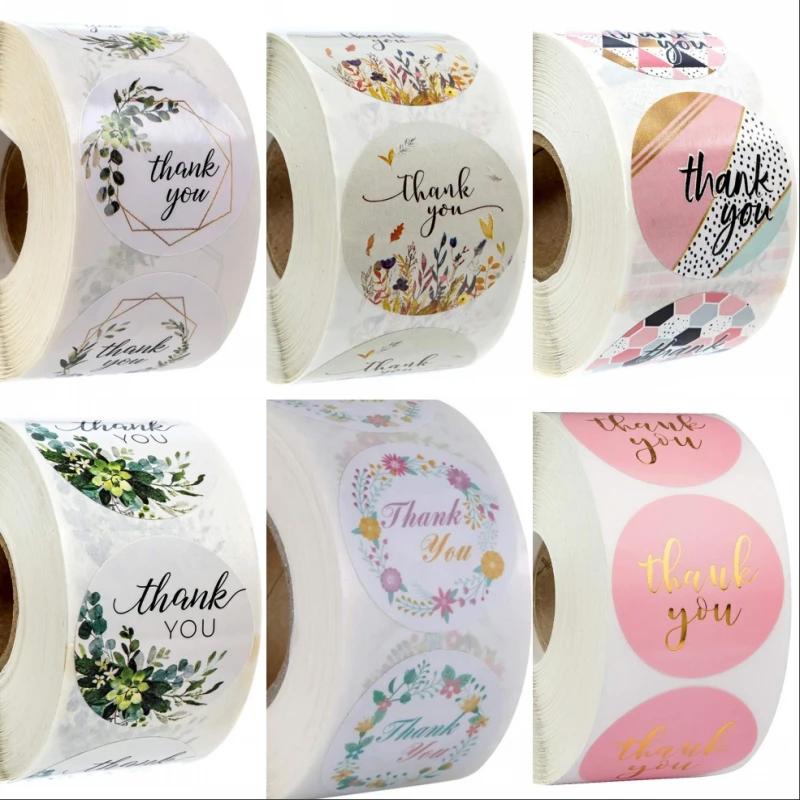 thank you stickers
