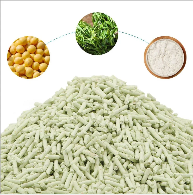 

2021 Cat friendly flushable super odor control zeolite tofu cat litter