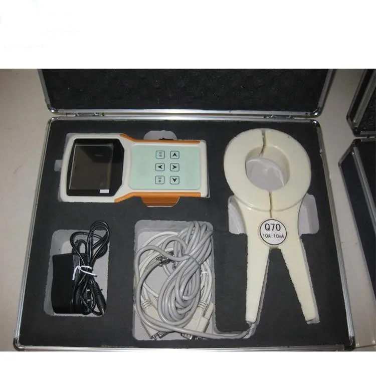 

Hand-held transformer earth leakage tester