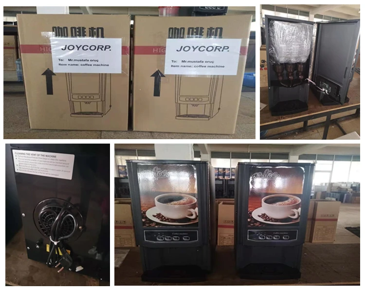 Espresso Coffee Vending Machine Coffee Machine Two Cartridge Low Price