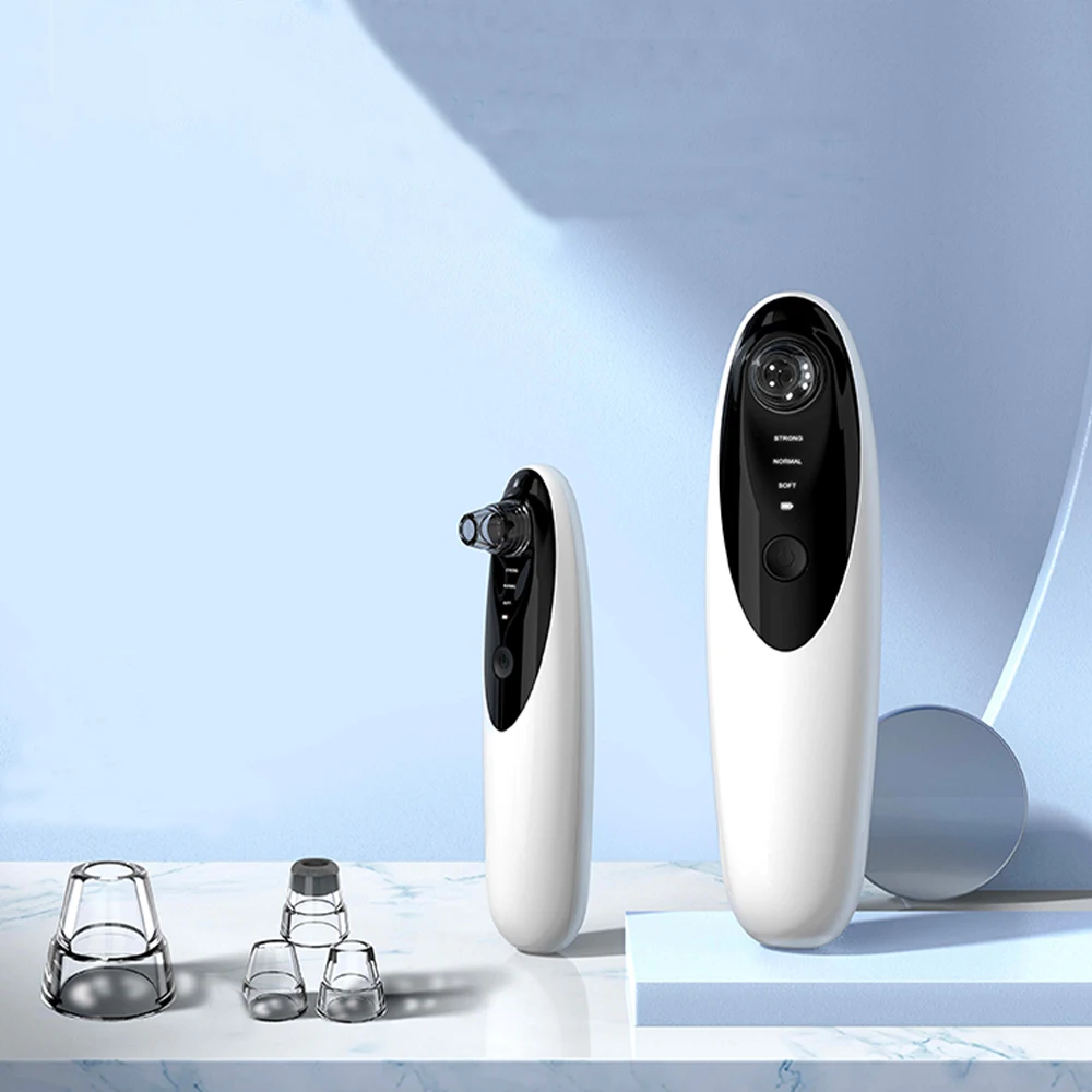 

New Product ideas 2022 Professional Deeply Skin cleaning Electronic Vacuum Blackhead Removal Suction Visual blackhead remover