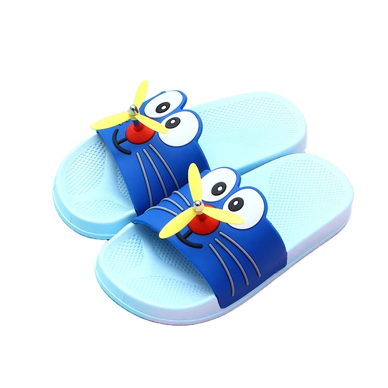 

New arrival women slides cute kids slippers plastic cartoon house slippers for children, Picture