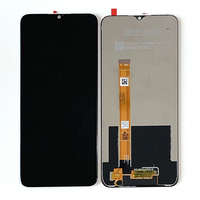 

6.5" Original LCD Display Panel For OPPO Realme C3 RMX2027 LCD Frame Touch Screen Digitizer Panel assmbely For Realme 6i RMX2040, Black