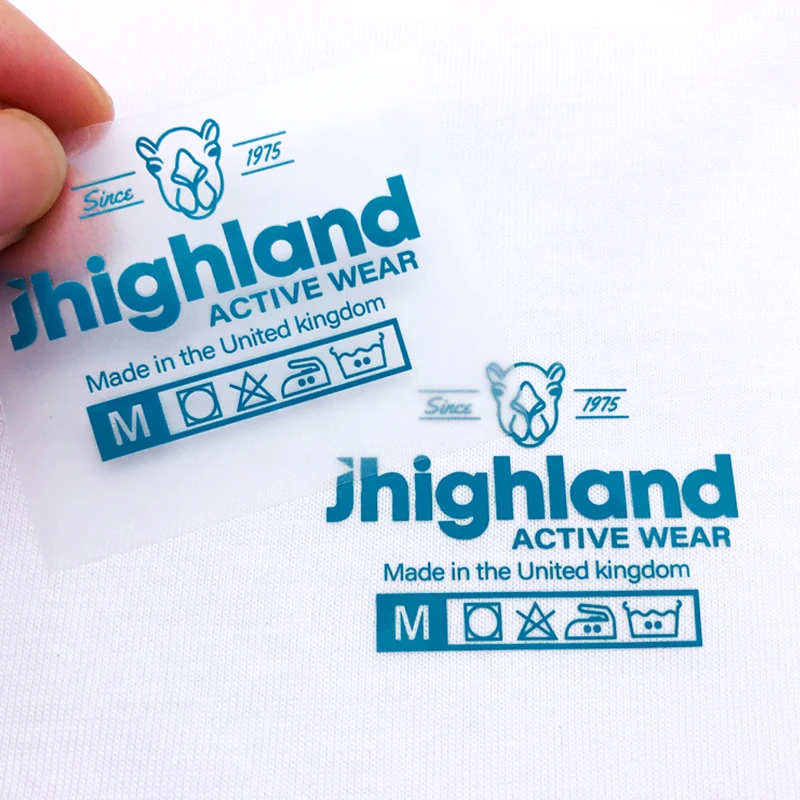 

heat transfer label printing transfer heat label for cotton garment iron on transfer for clothes