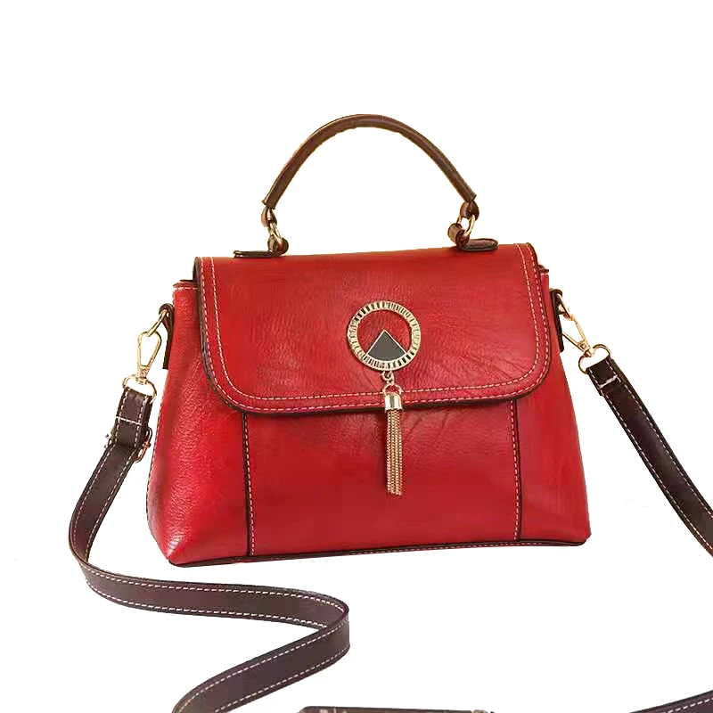 

DL090-25 Bucket bag The latest design fashion bags accessories handbags, Red, black....