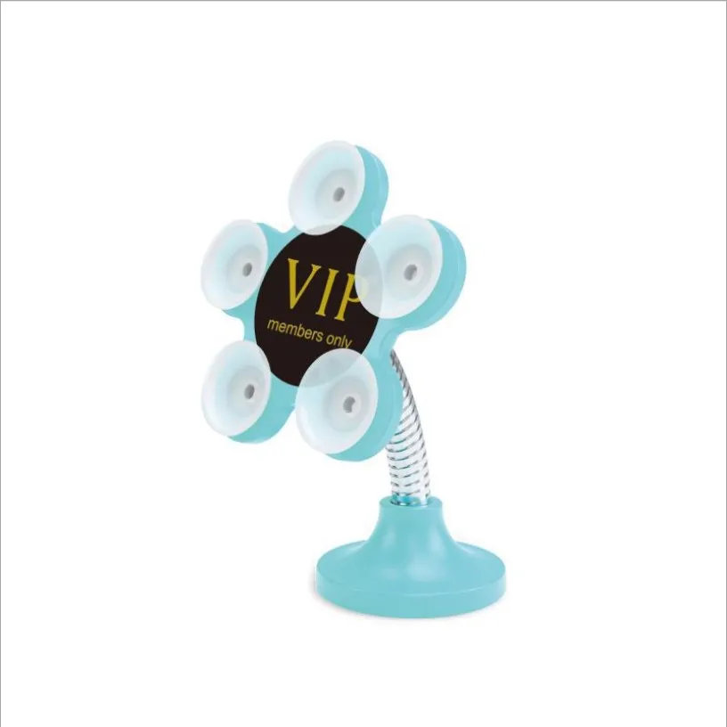 

new 360 degree Rotatable Metal Flower Magic Suction Cup Mobile Phone Holder
