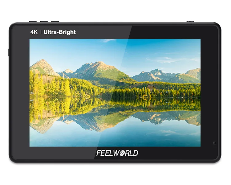 

FEELWORLD LUT7 PRO 7 Inch 2200nits 3D LUT Touch Screen DSLR Camera Field Director AC Monitor F970 External Power