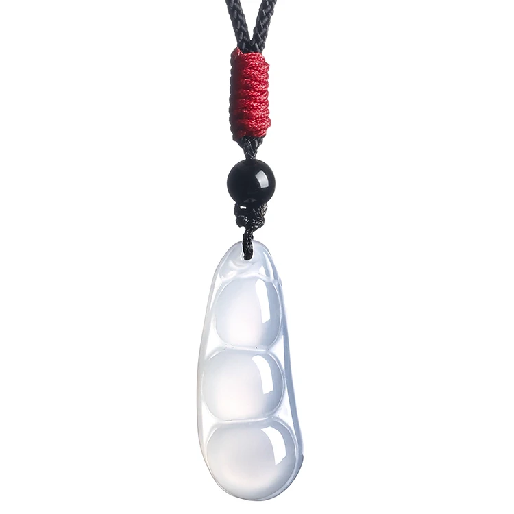 

MD013 Color Stone Natural Small Chalcedony Bead Agate Pendant