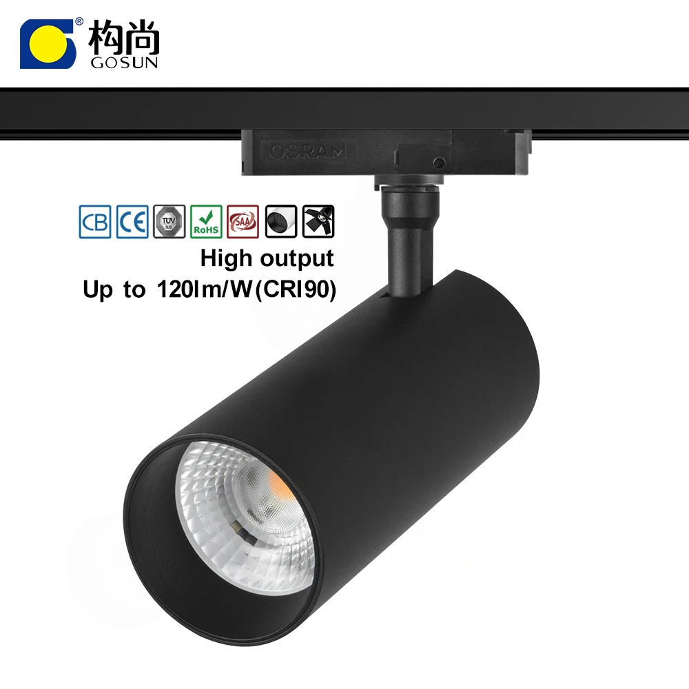 

Art gallery led track light 36W driver adapter combined LED track light