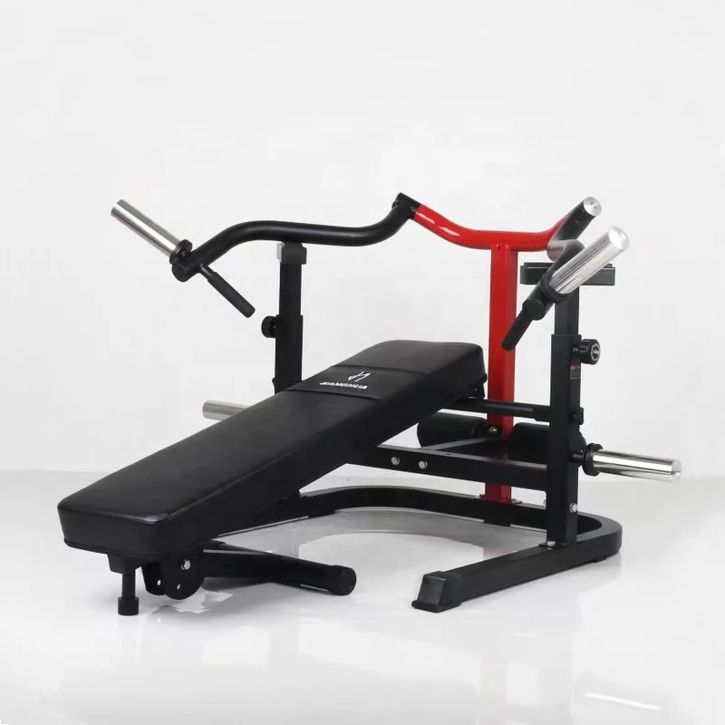 

New Arrival Weights Adjustable Hammer Chest Bench Press Multi Function Horizontal Bench Press