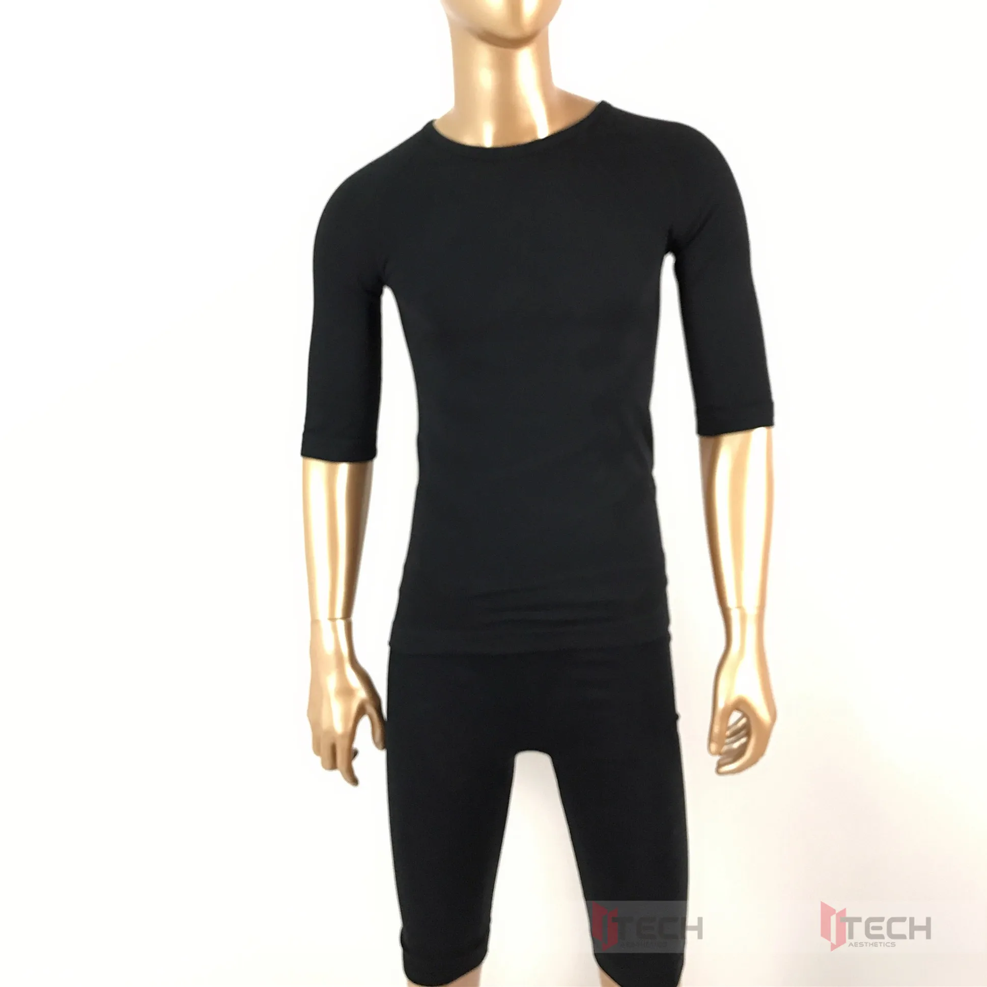 

Miha Bodytec Underwear Ems Muscle Stimulator Machine Training Ems Suit, Black