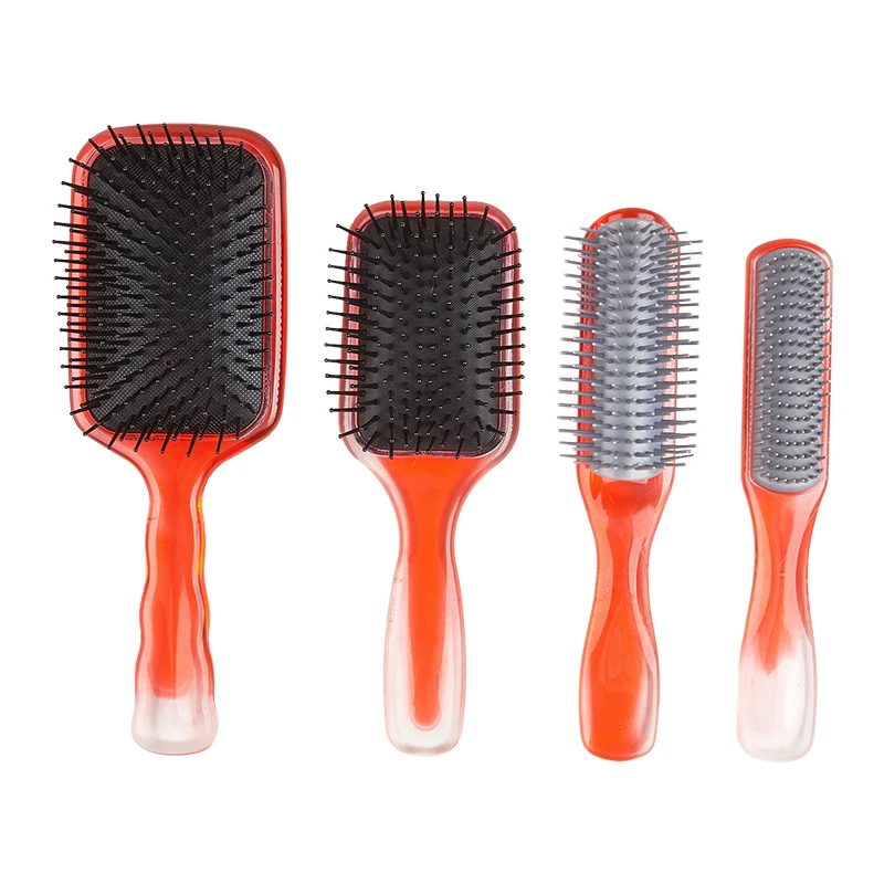 

wholesale custom logo natural hair small paddle hair brush denman original detangler hair brush