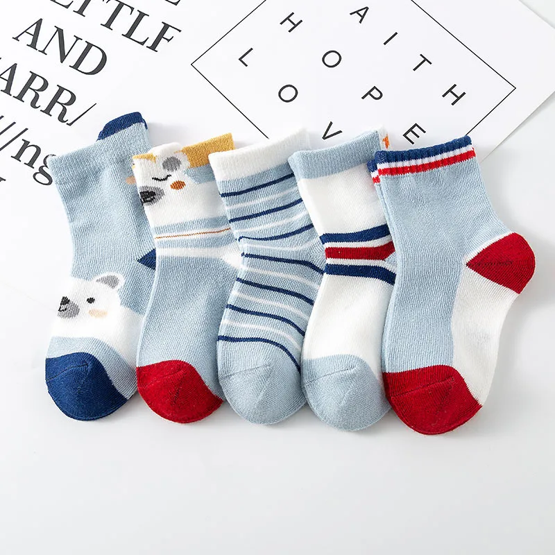 

2021 OEM Baby socks china boys and girls baby stripes kid sock cartoon cute baby socks, Picture or choose custom