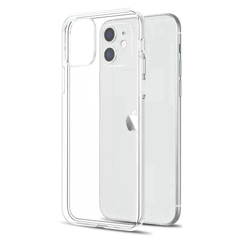 

Ultra Thin Clear Case For iPhone 13 11 12 Pro Max XS Max XR X Soft TPU Silicone For iPhone 6 6s 7 8 SE 2020, Transparent